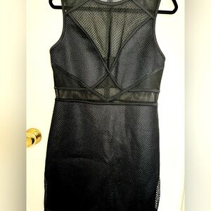 Fishnet Illusion Dress